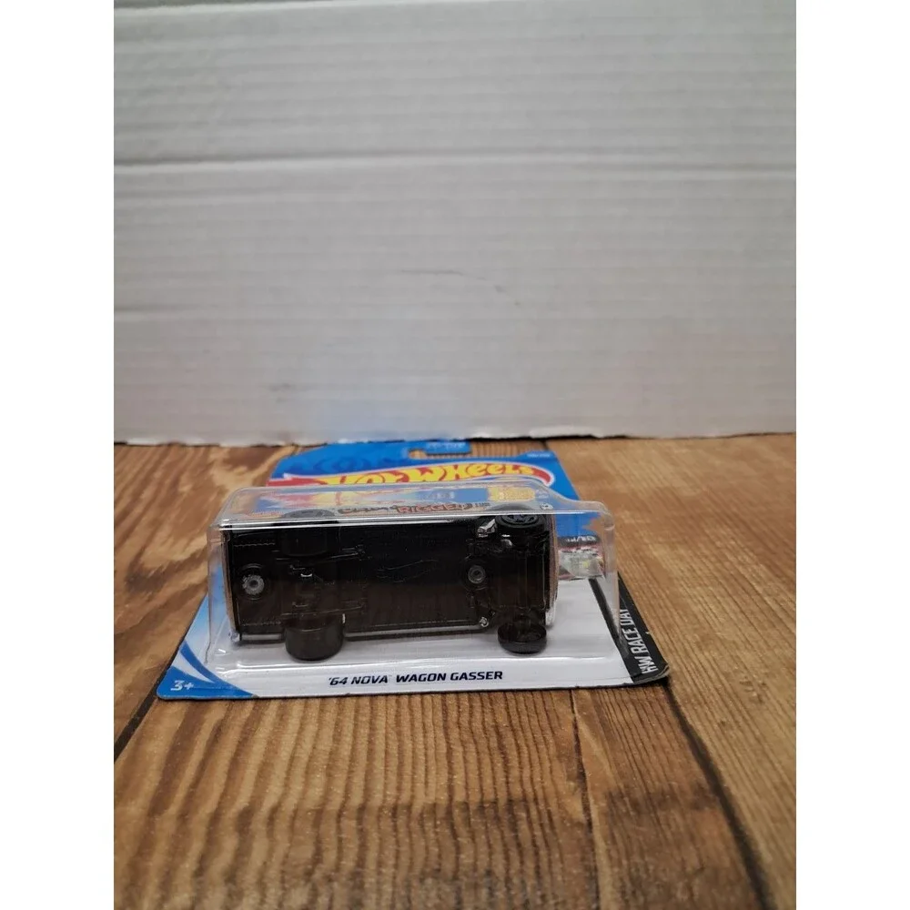 Hot Wheels 2019 Hw Race Day '64 Nova Wagon Gasser 198/250 Gray Toy Grey
